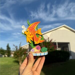 ✨Vintage Colorful Fish Figurine✨